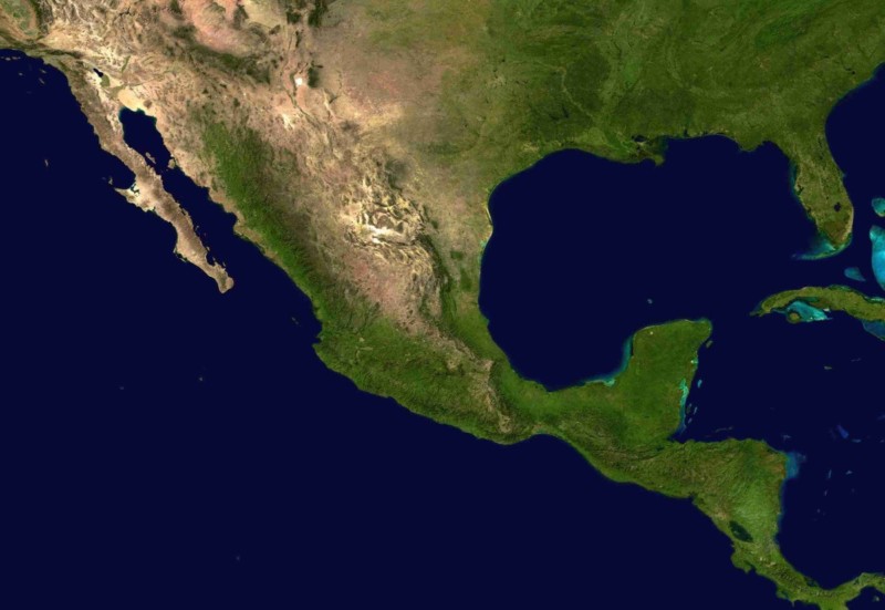 vista satelital de la ciudad de mexico en tiempo real