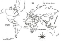 Mapa Del Mundo Pol Tico F Sico Relieve Con Nombres Para Colorear