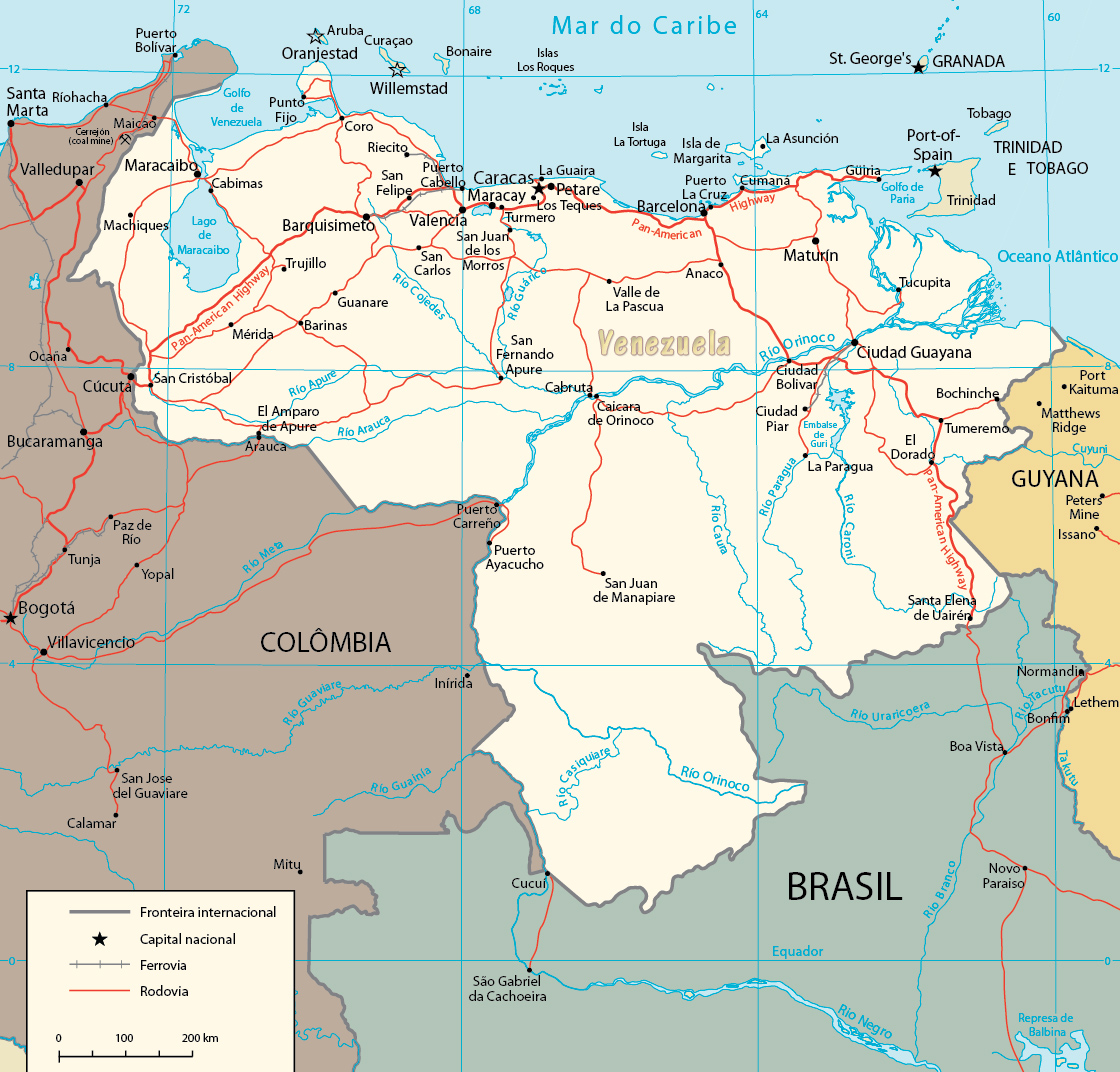 mapa-venezuela | Imágenes Totales