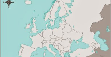 Mapa De Europa Con Nombres Capitales Banderas Y Ciudades Imagenes Totales