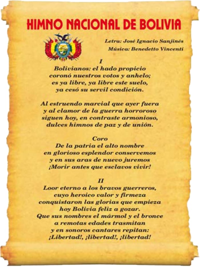 Imágenes De Símbolos Patrios De Bolivia Historia De La Bandera Escudo