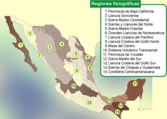Mapa De México Político Regiones Relieve Para Colorear Imágenes Totales 7332