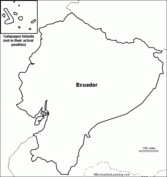 Mapa Del Ecuador Y Sus Provincias Para Colorear Kulturaupice 