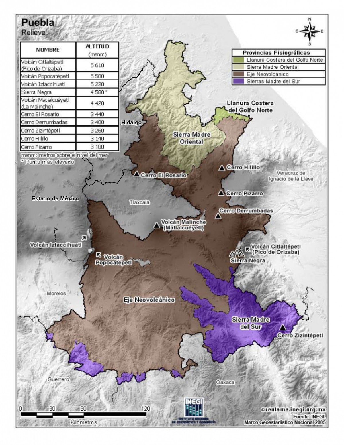 Mapa Del Estado De Puebla Con Municipios Mapas Para Descargar E Imprimir Im Genes Totales
