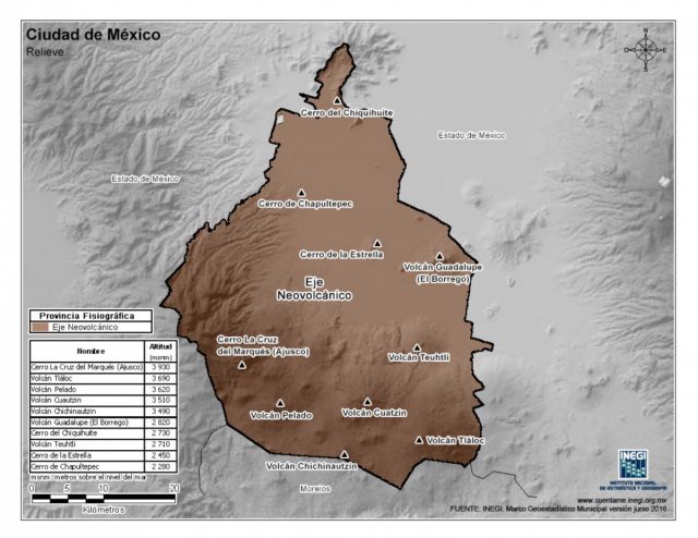 Mapa De Ciudad De México (CDMX) Con Municipios >> Mapas Para Descargar ...