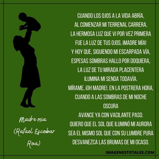 Poemas Para Mamá Ideales Para El Día De Las Madres Imágenes Totales 8178