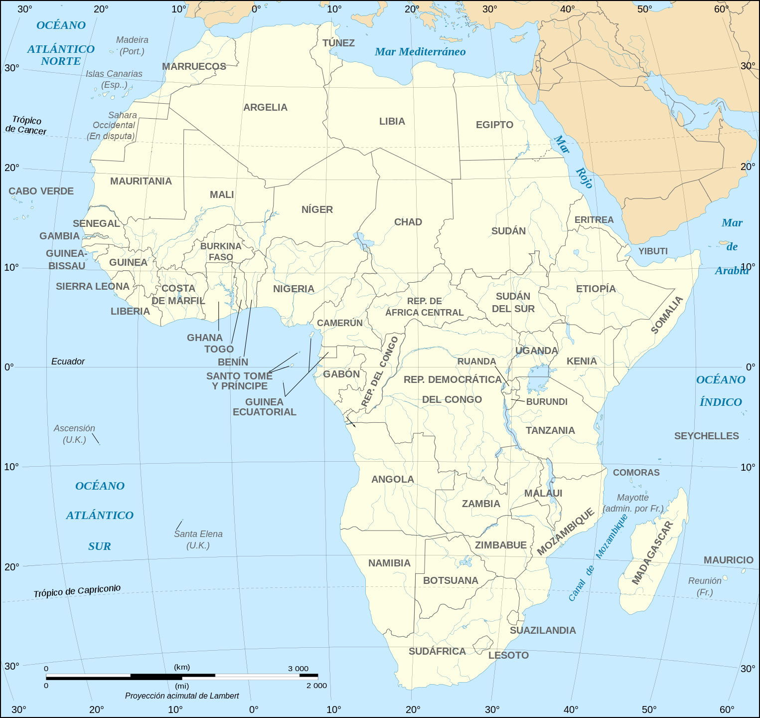Mapa De África Con Nombres Capitales Banderas Y Ciudades Imágenes Totales 5696