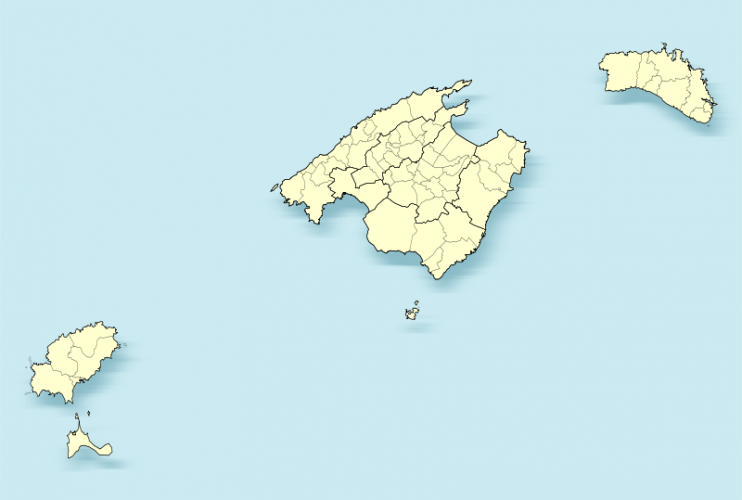 Mapas Y Municipios Provincia De Islas Baleares Mapas Espa A Descargar