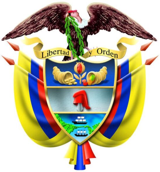 Dibujos De Escudo De Armas De La Rep Blica De Colombia Para Colorear