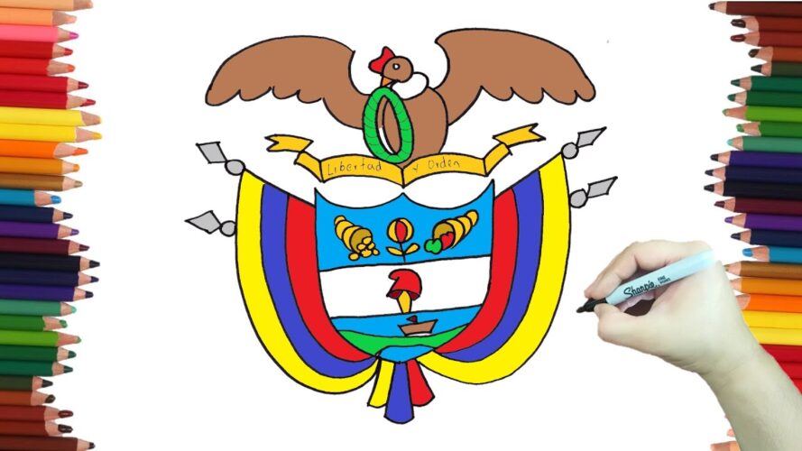 Escudo De Colombia Imágenes Dibujos Significado E Historia Imágenes Totales 7157